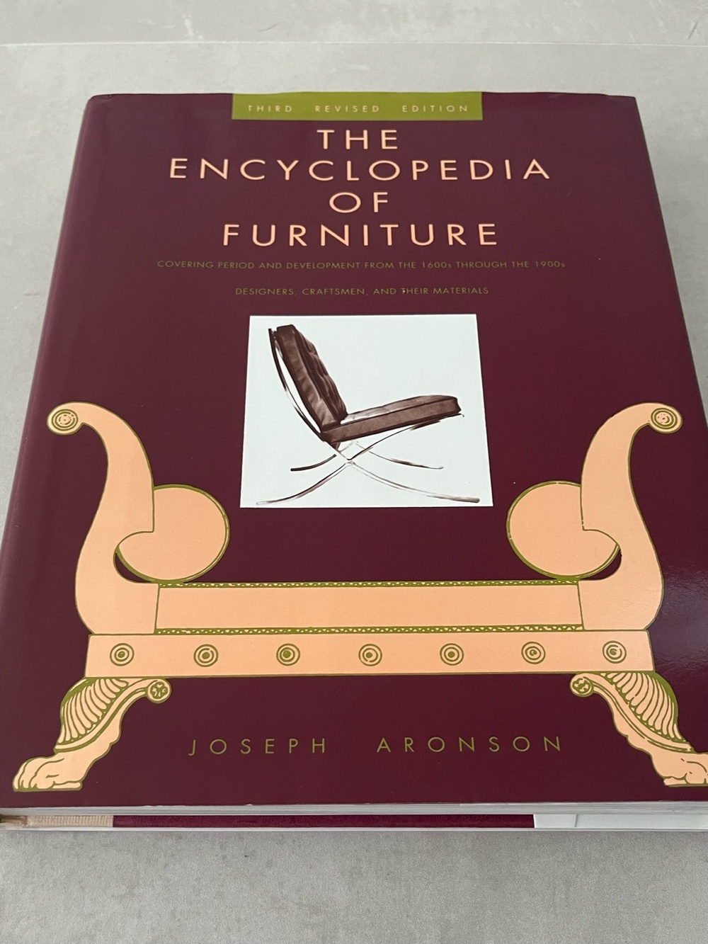 Coffee Table Book @ The Encyclopedia of Furniture Hard Cover